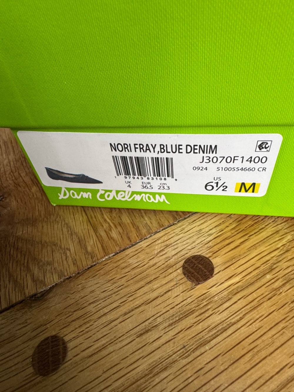 New in Box Sam Edelman shoe, 6.5 - Picture 7 of 7